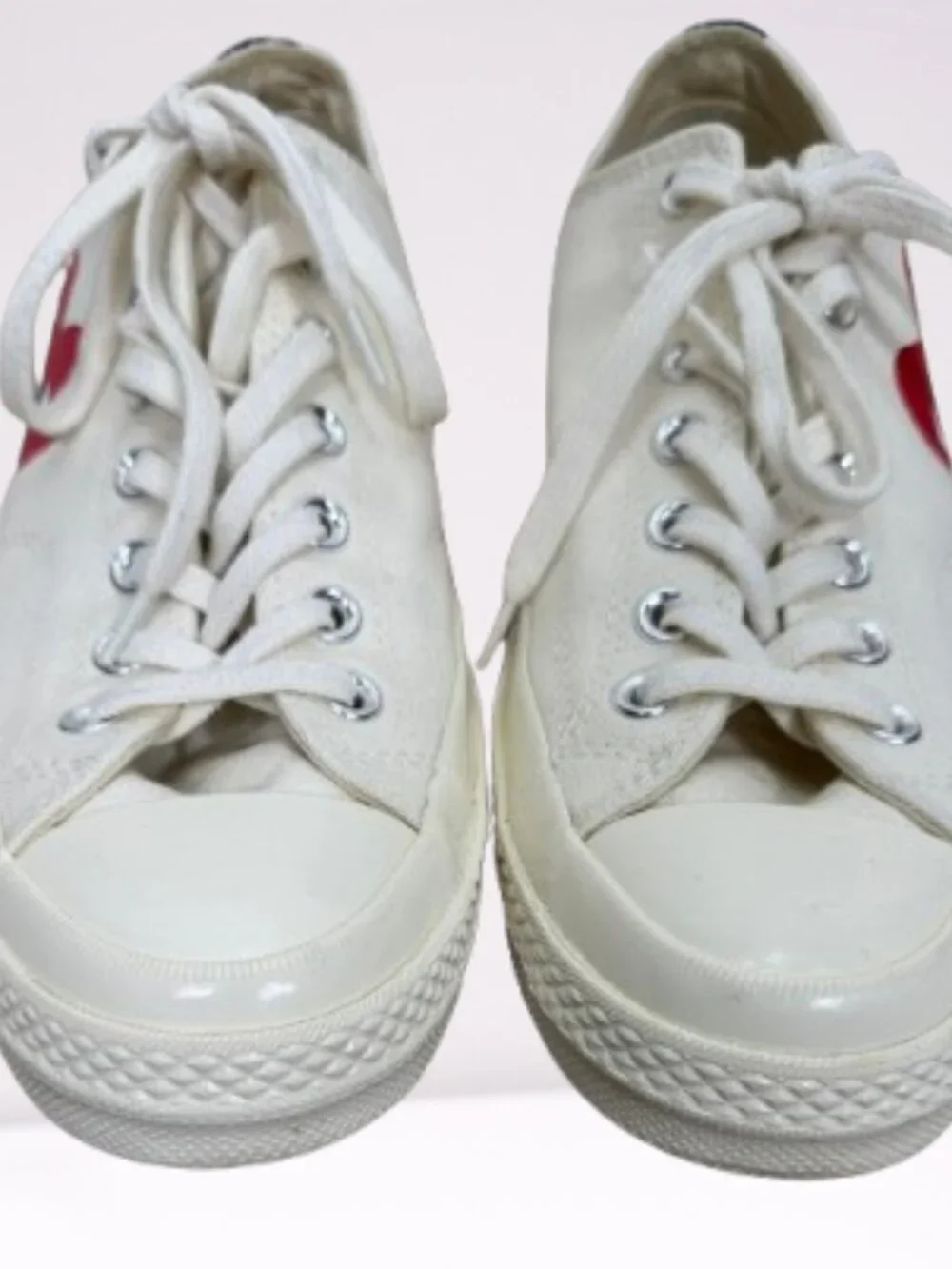 Comme des Garçons Play x Converse Men Chuck 70 Low-Top Sneakers 10.5 Worn Twice